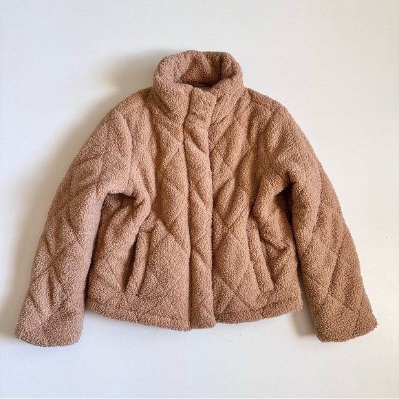 Angel Kiss Teddy Bear Jacket Tan Size Small - Picture 2 of 9